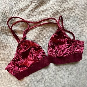 Velvet PINK Victorias Secret bra
